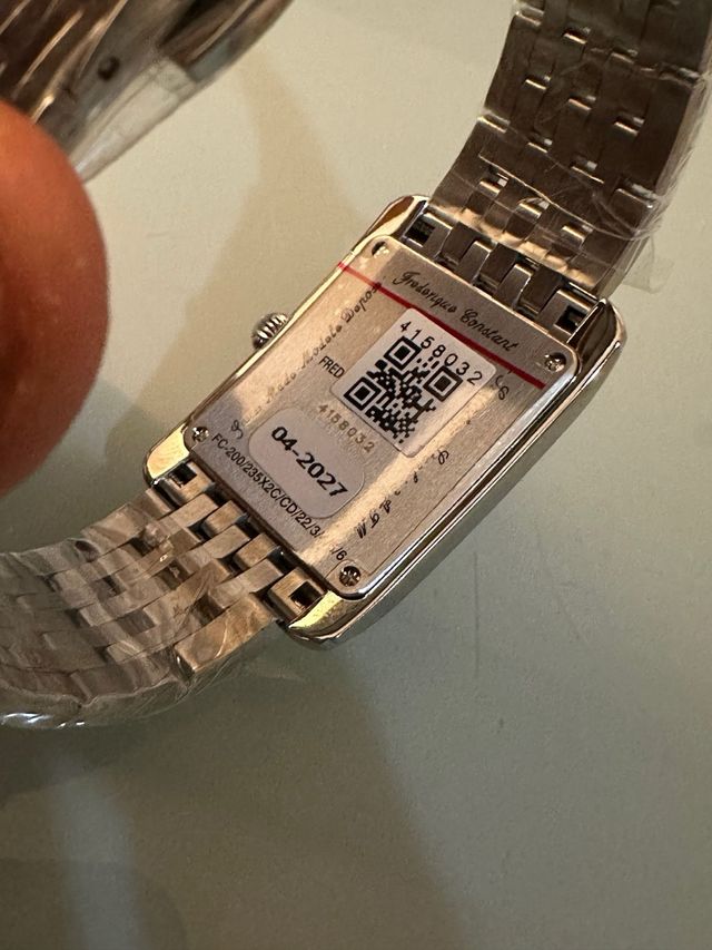 Reloj Frederique Constant Geneve Esfera Verde