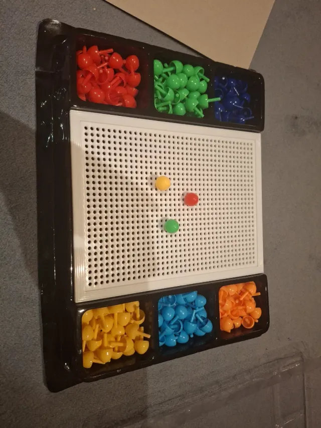 Juego Mosaico Chinchetas Colores 240 Pegs