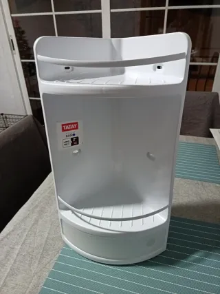 Estantería de baño Tatay blanca