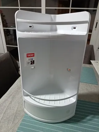 Estantería de baño Tatay blanca