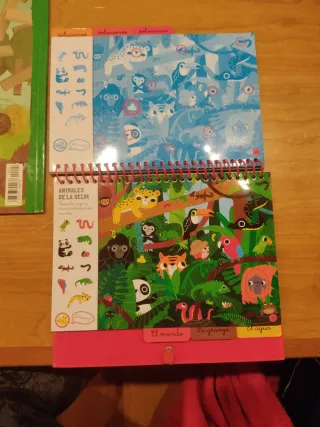 Lote cuento de los tres cerditos y "Busca"