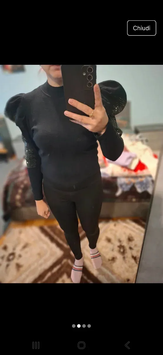 Set 13 capi S: nero, multicolor tutti sono nuovi,