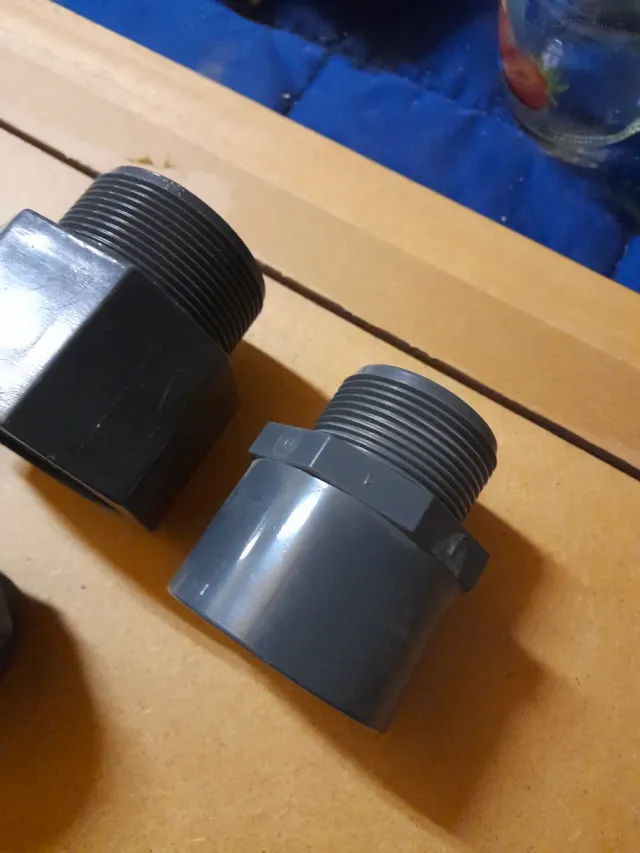 Lote piezas PVC presión