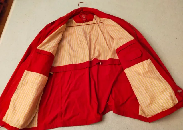 Chaqueta Hombre Talla Grande Roja marca Schell