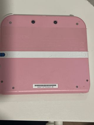 Nintendo 2DS Rosa + 6 Juegos 3DS