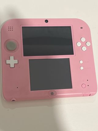 Nintendo 2DS Rosa + 6 Juegos 3DS