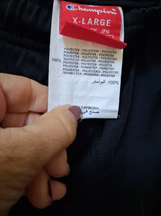 Pantalón Chándal Champion Negro XL