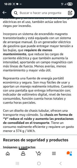 Generador Goodyear 8.000W Gasolina