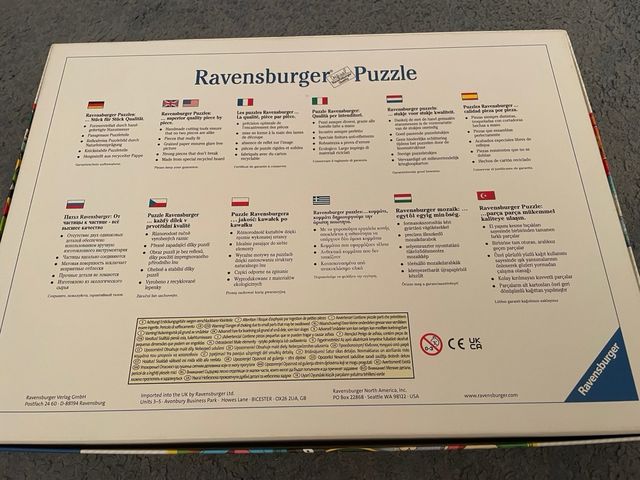 Pack 4 Puzzles Ravensburger Pokémon 100 piezas