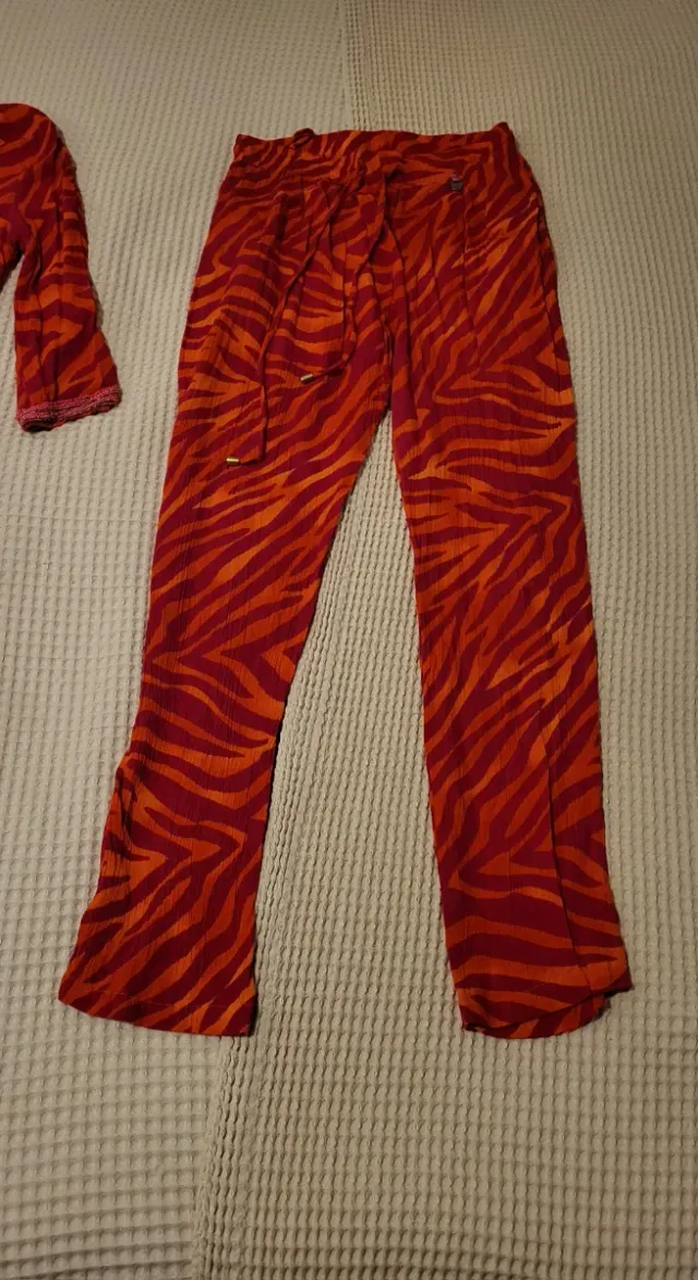 Conjunto Lola Casademunt estampado cebra