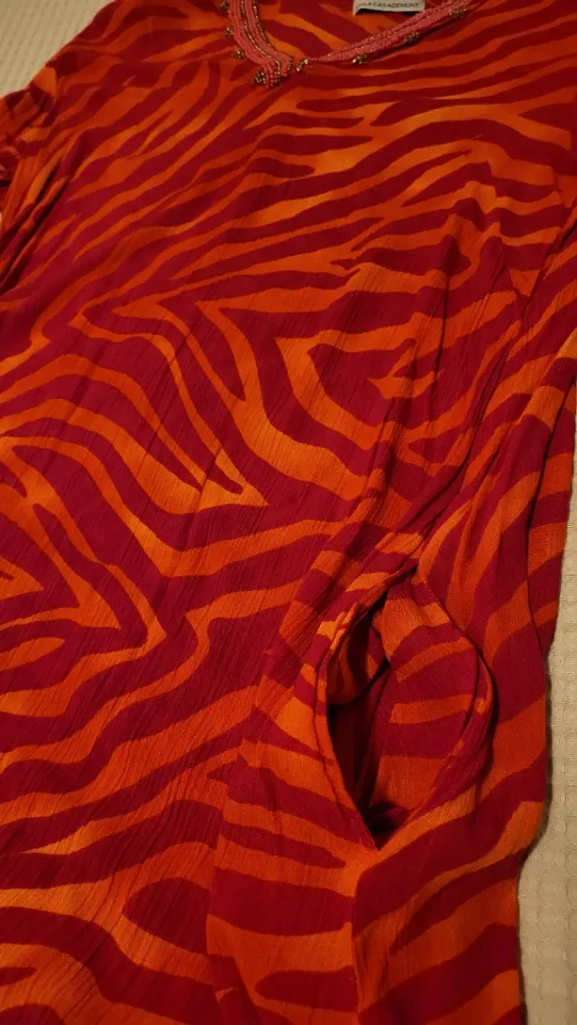 Conjunto Lola Casademunt estampado cebra