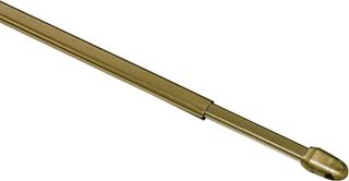 GARDINIA Barre per Tende in Alluminio Bronzo 60cm