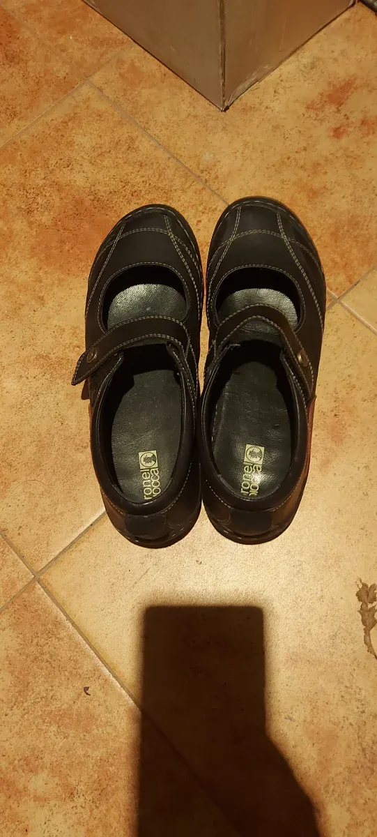 Zapatos planos Coronel Tapioca negros