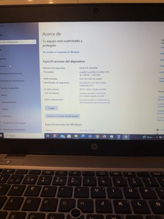 Portátil HP Negro/Gris