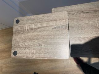 Escritorio moderno madera y metal