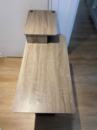 Escritorio moderno madera y metal