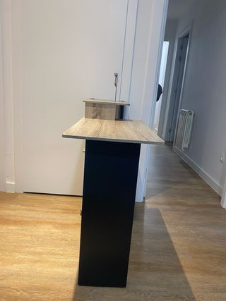 Escritorio moderno madera y metal