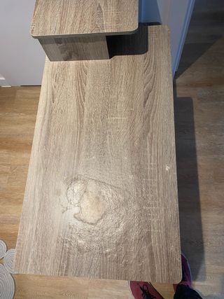 Escritorio moderno madera y metal