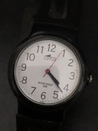 Reloj Lotus Años 90 Correa Plástico