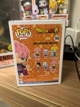 Funko Pop 1516 Goku Black Rosé Glow