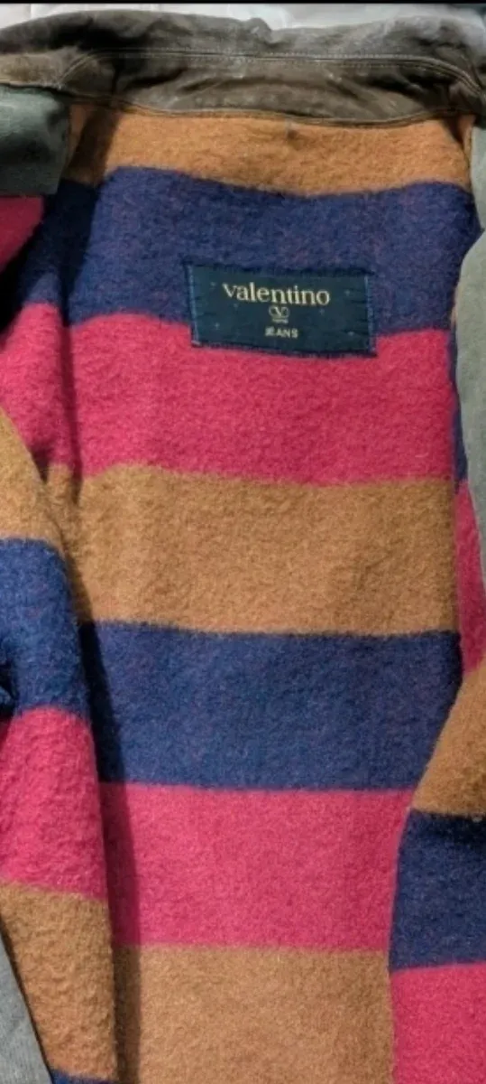 Valentino Giacca Worker Verde Oliva