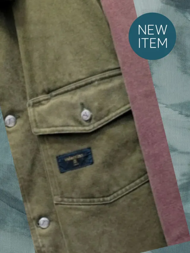 Valentino Giacca Worker Verde Oliva