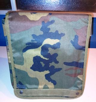 Bolso Portaplanos Camuflaje Militar