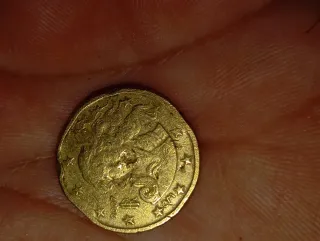 Moneda 10 céntimos 2007 error canto