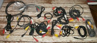 Lote 15 cable imagen y sonido.