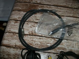 Lote 15 cable imagen y sonido.