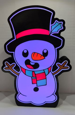 Lámpara LED Muñeco Nieve Navidad 20% DESCUENTO