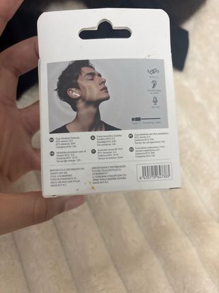 Auriculares Unico EP2807 Blancos Nuevos