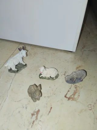 Figuras Belén Resina Animales