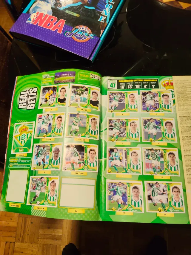 Álbum Cromos Liga BBVA 2011-2012