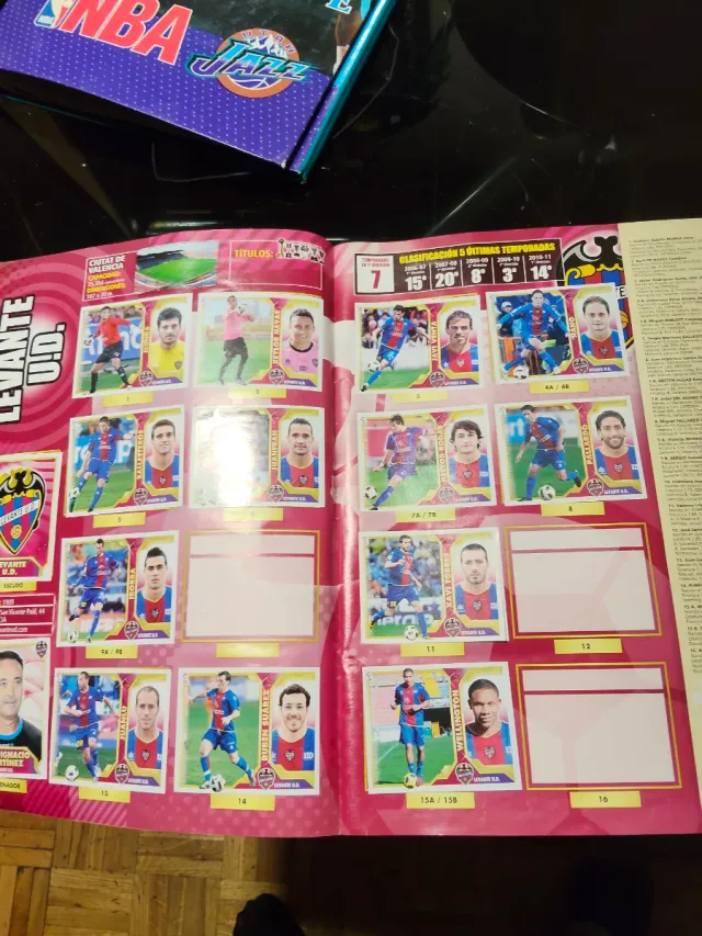 Álbum Cromos Liga BBVA 2011-2012