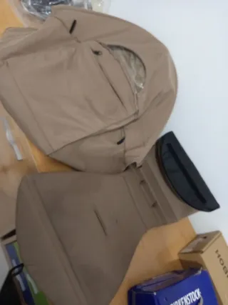 Capota y cojín para silla de paseo