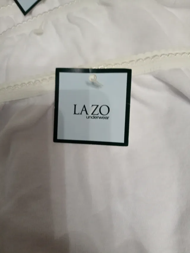 Lote 6 bragas LAZO blancas