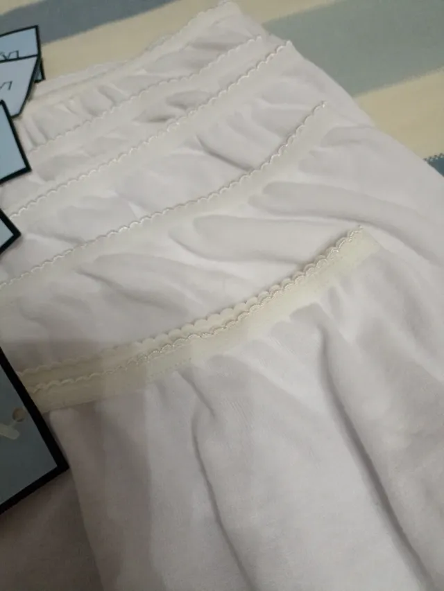 Lote 6 bragas LAZO blancas