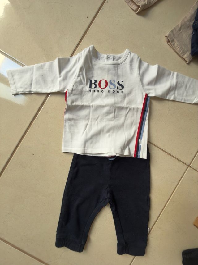 Conjunto Boss bebé Talla 0-6 meses