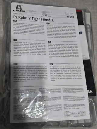 Maqueta Tanque Tiger I Italeri 1:35