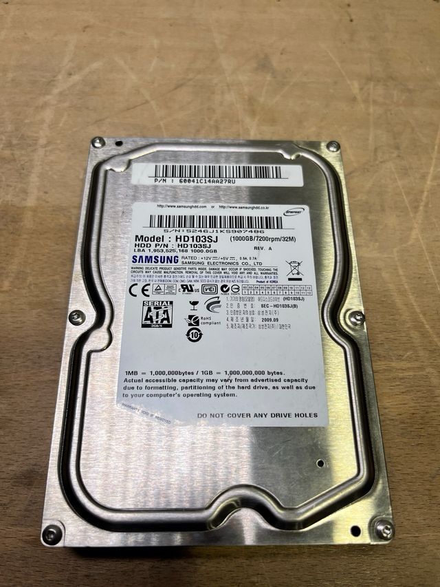Samsung HD103SJ 1TB HDD
