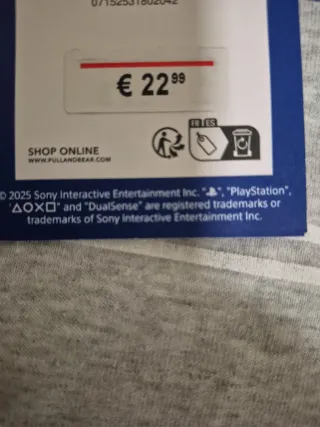 Camiseta rayas PlayStation x STWD