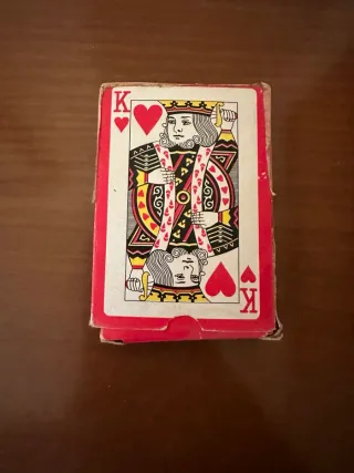 Vintage King of Hearts Playing Card