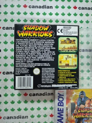 Shadow Warriors (Ninja Gaiden) Game Boy