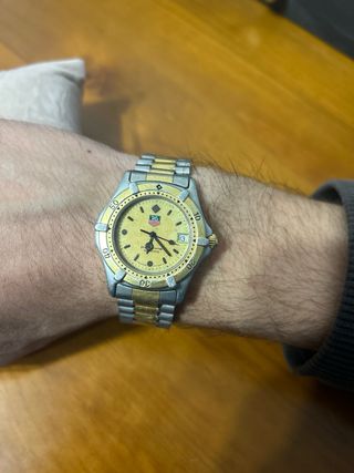 Reloj Tag Heuer Profesional 200m Oro/Plata