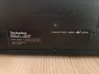 Technics RS-B18 LEER!!!