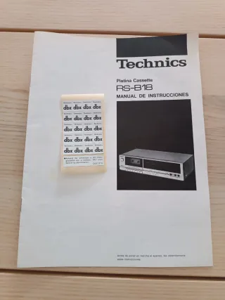 Technics RS-B18 LEER!!!
