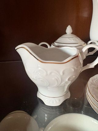 Juego de café porcelana 12 piezas