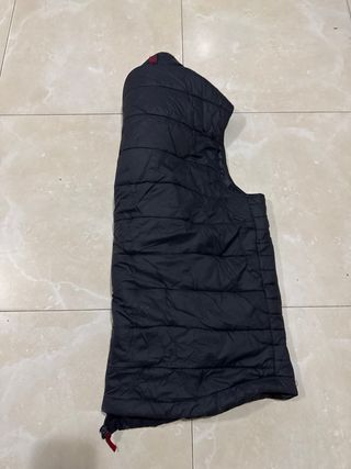 Chaleco acolchado negro talla L