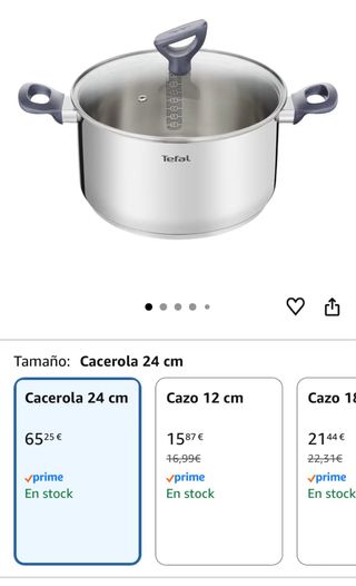 Olla Tefal Daily Cook Inox 24cm 5L